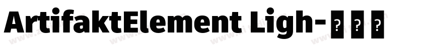 ArtifaktElement Ligh字体转换 ArtifaktElement Ligh字体转换